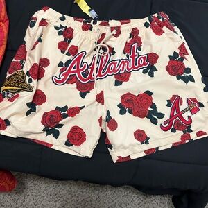 Atlanta Rose Print Shorts